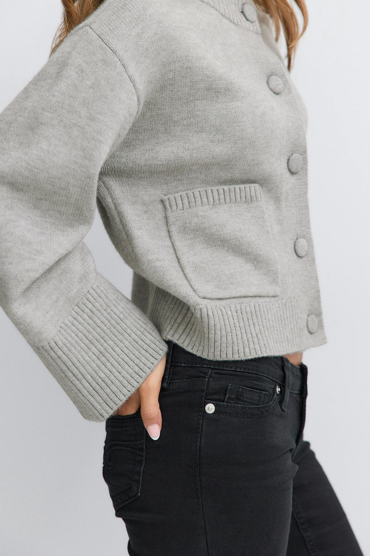 14+ knitted cardigan