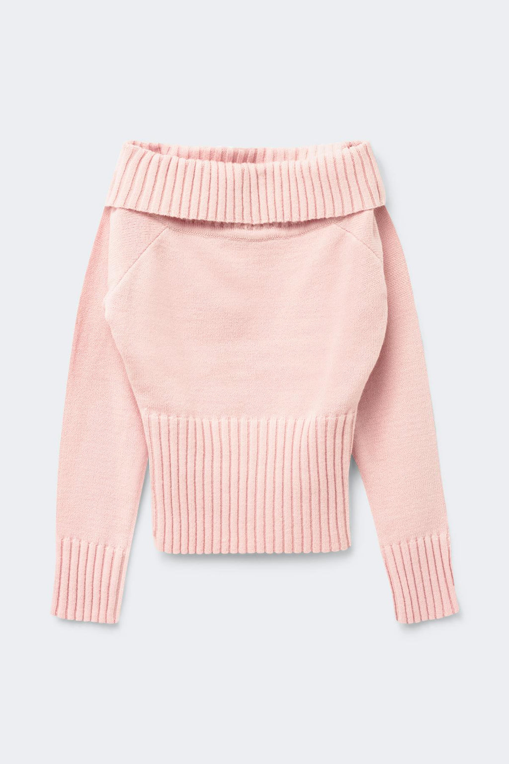 14+ knitted off shoulder top