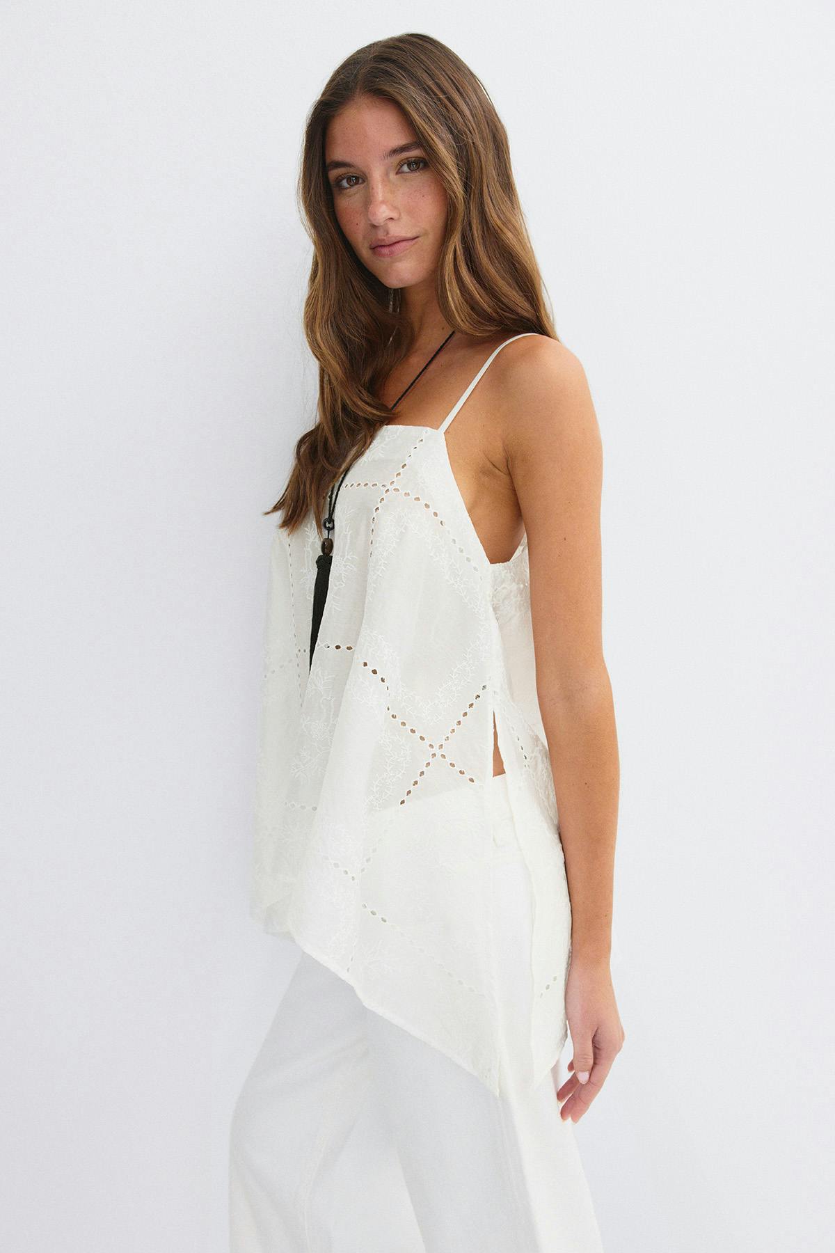 Embroidery top