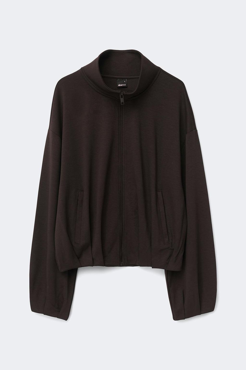 Soft sporty zip jacket
