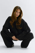 Soft sporty zip jacket