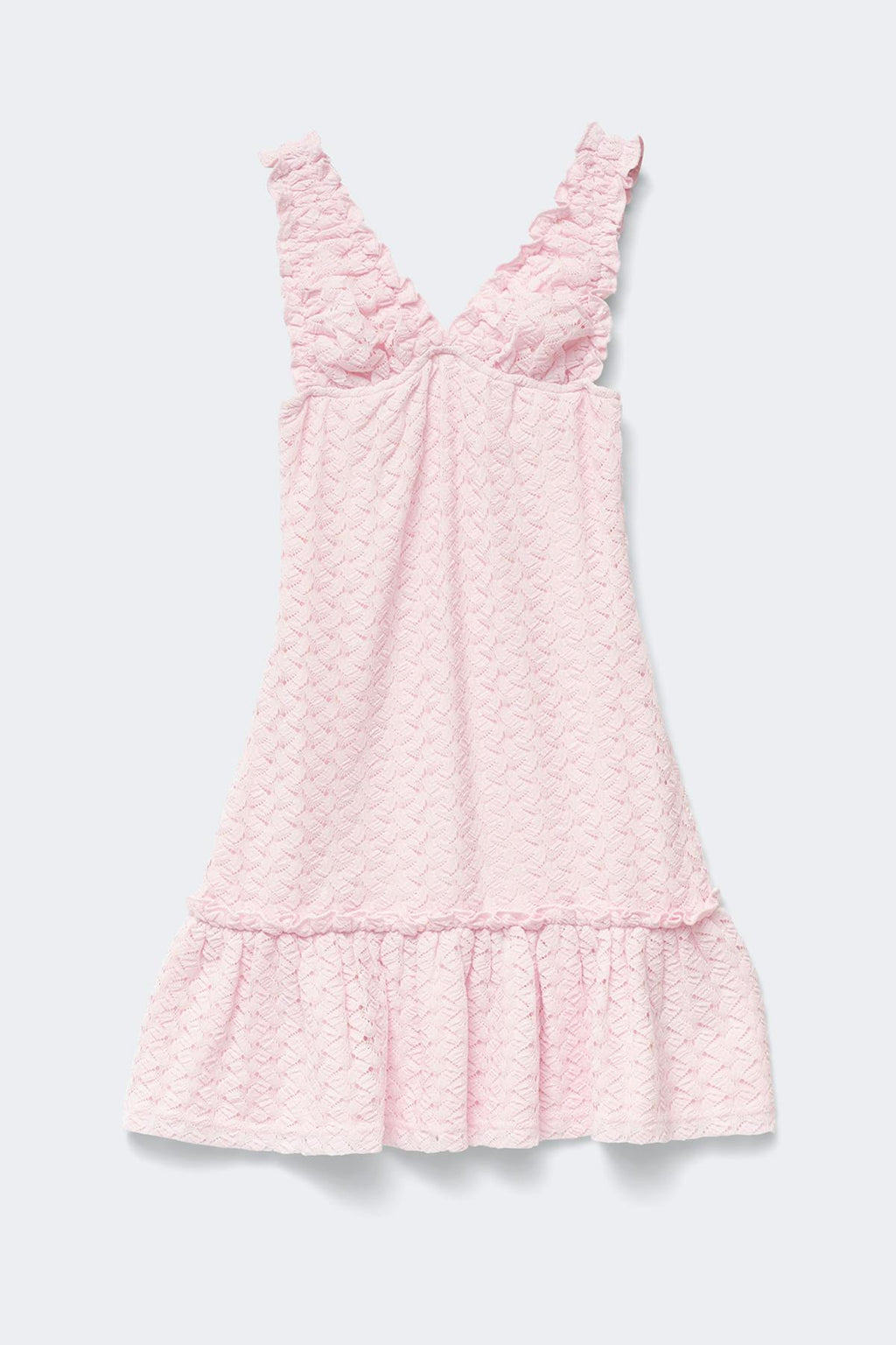 14+ crochet mini dress
