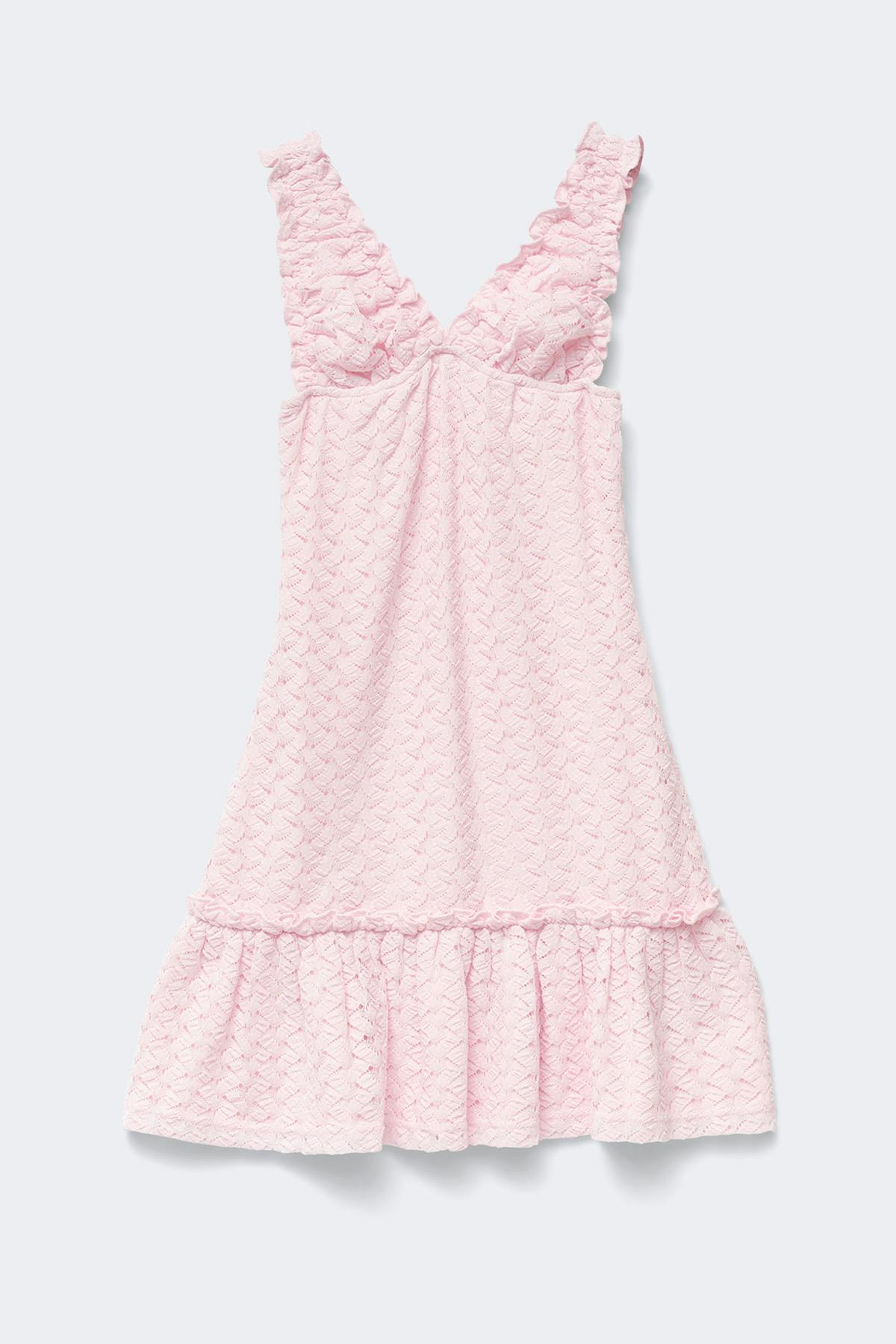 14+ crochet mini dress
