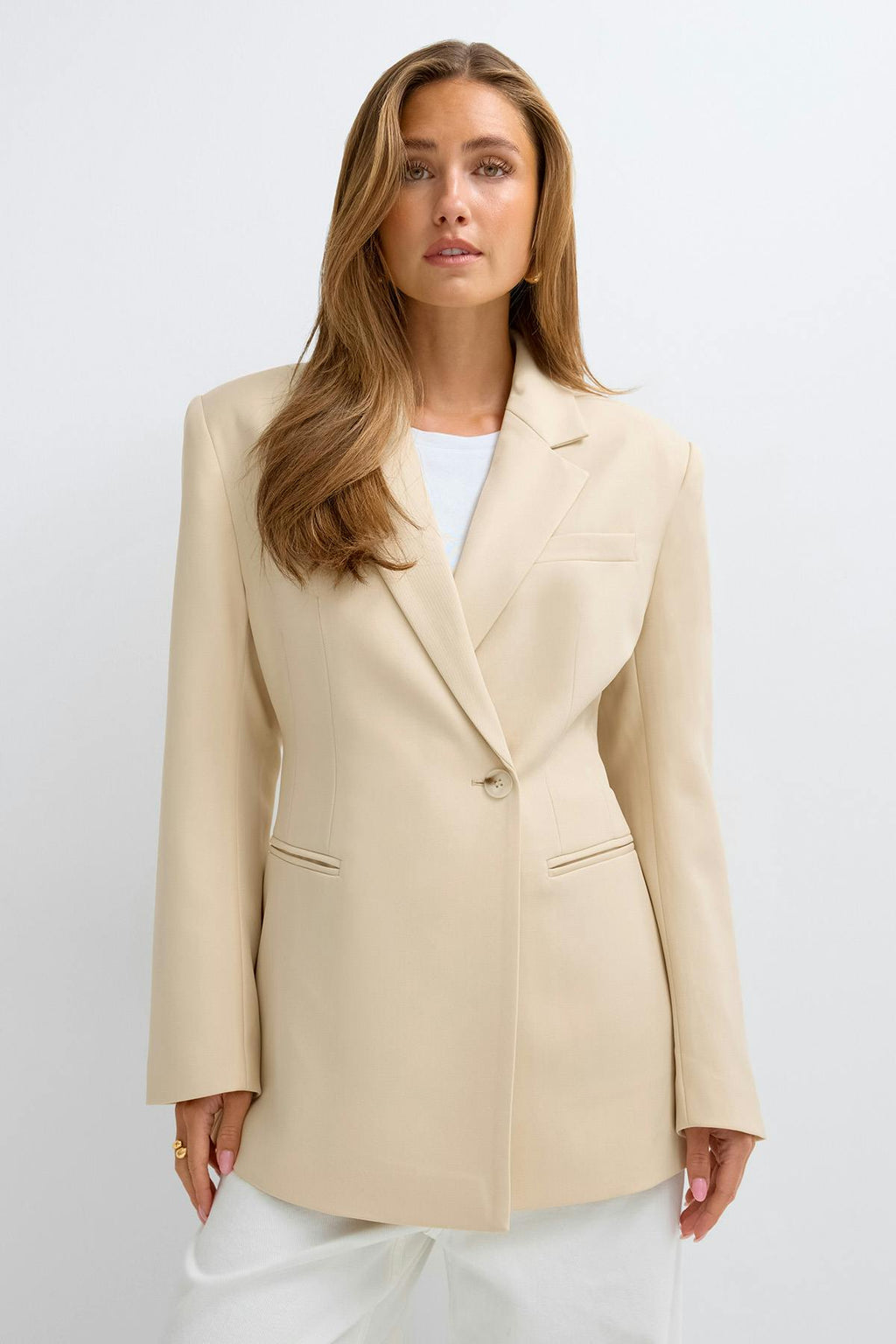 Shaped blazer