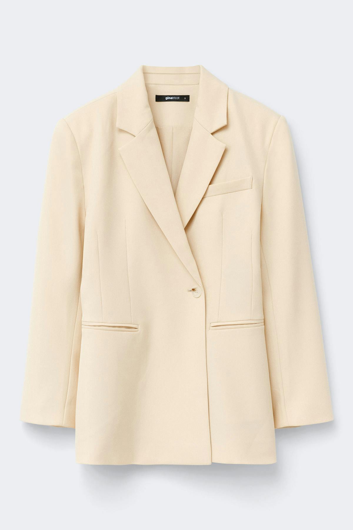Shaped blazer
