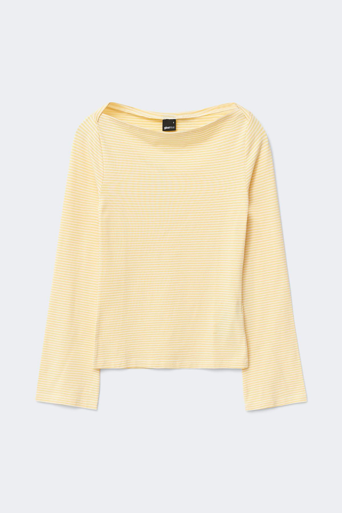 Boatneck loungewear top