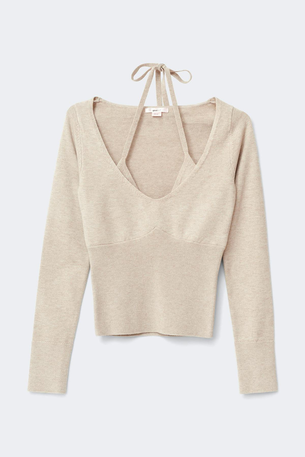 14+ knitted halterneck top
