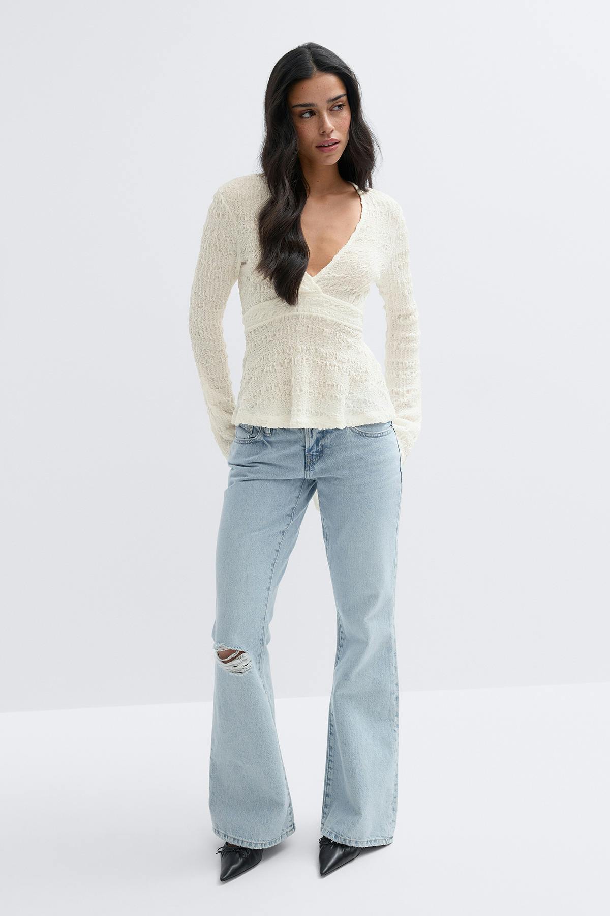 Tie back top