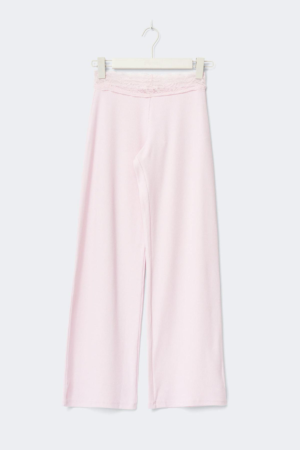 14+ lace detail trousers