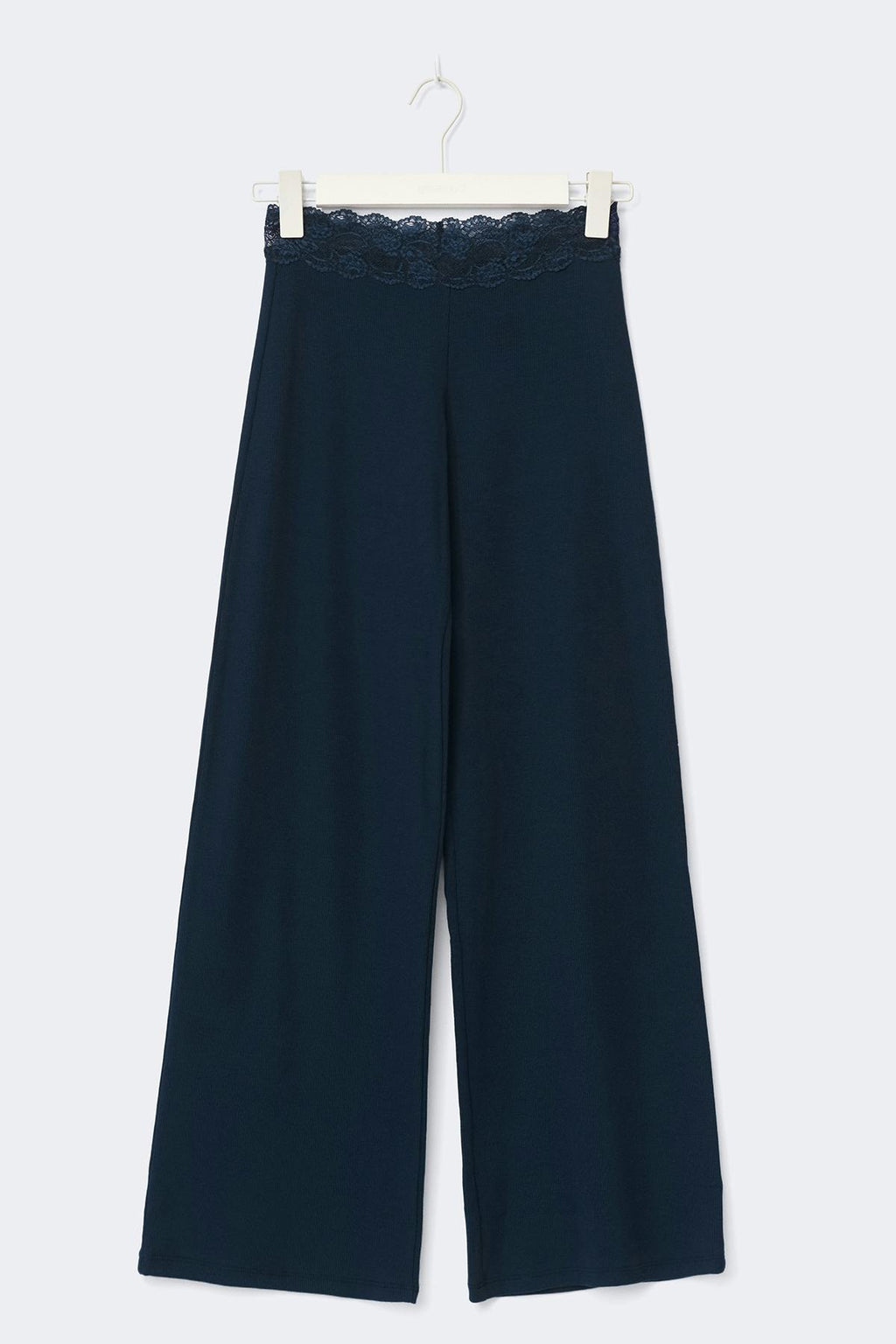 14+ lace detail trousers