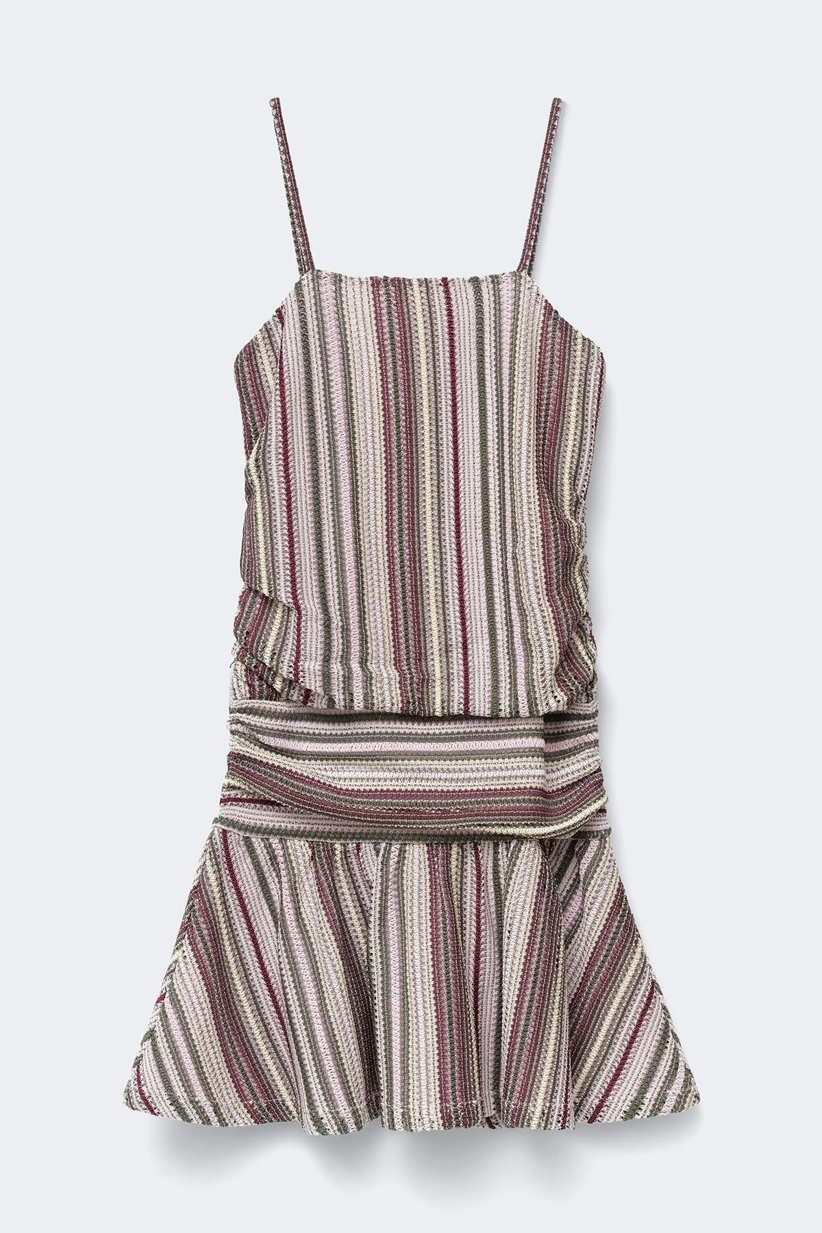 Y stripe dress