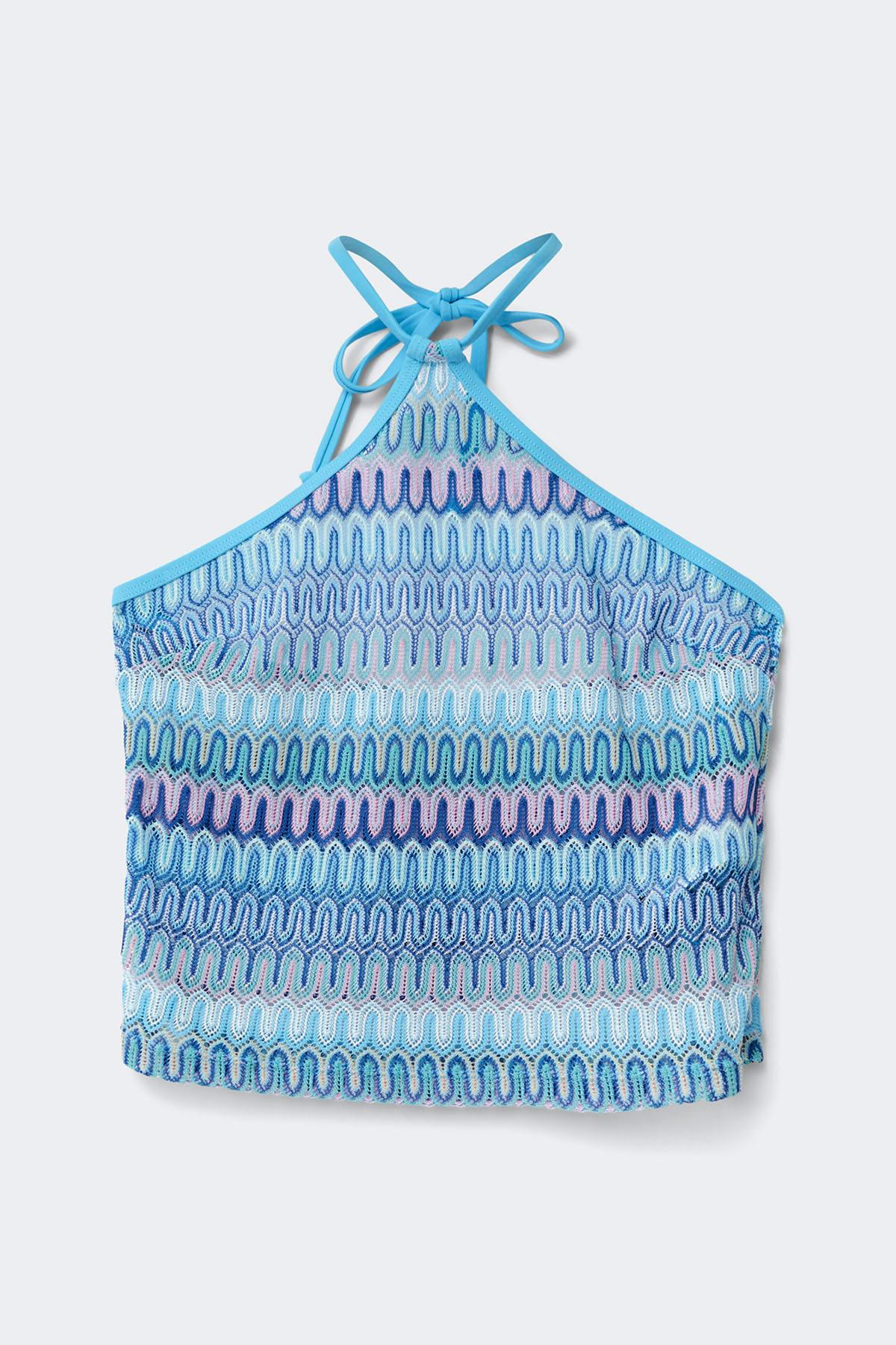 14+ shell halterneck singlet