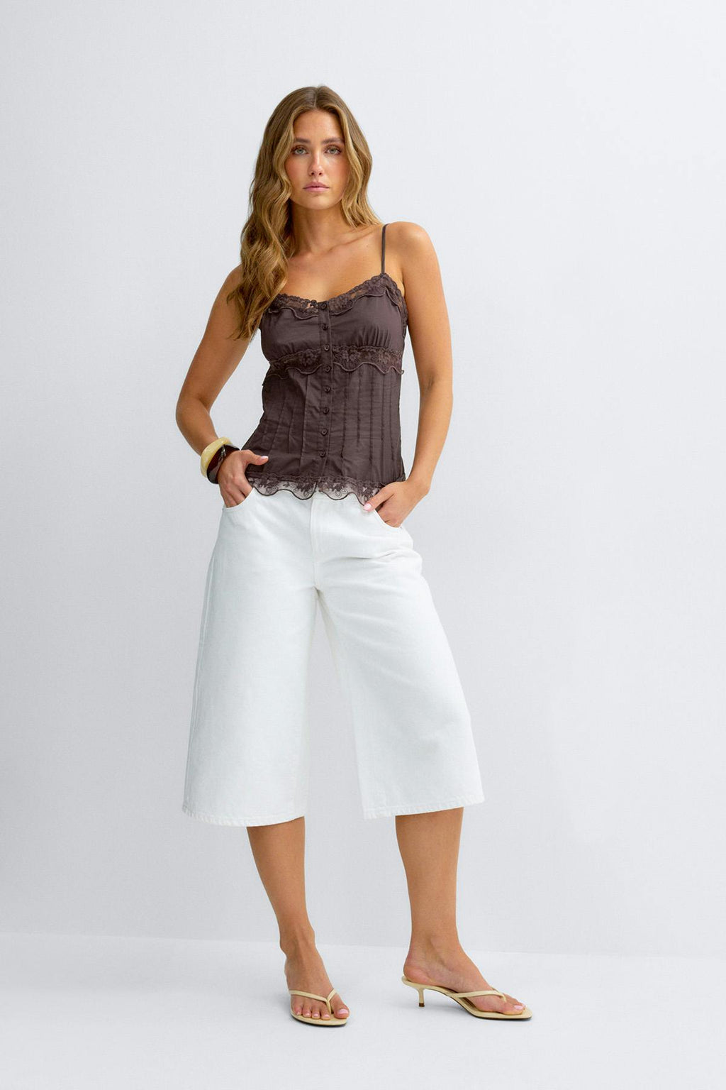 Lace singlet