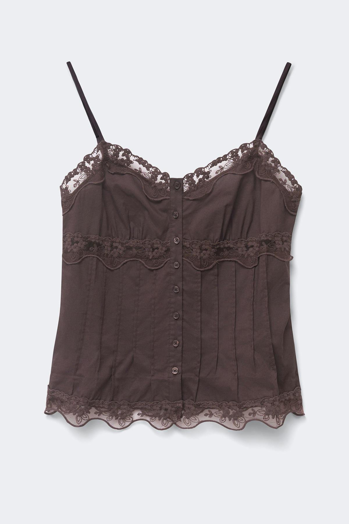 Lace singlet
