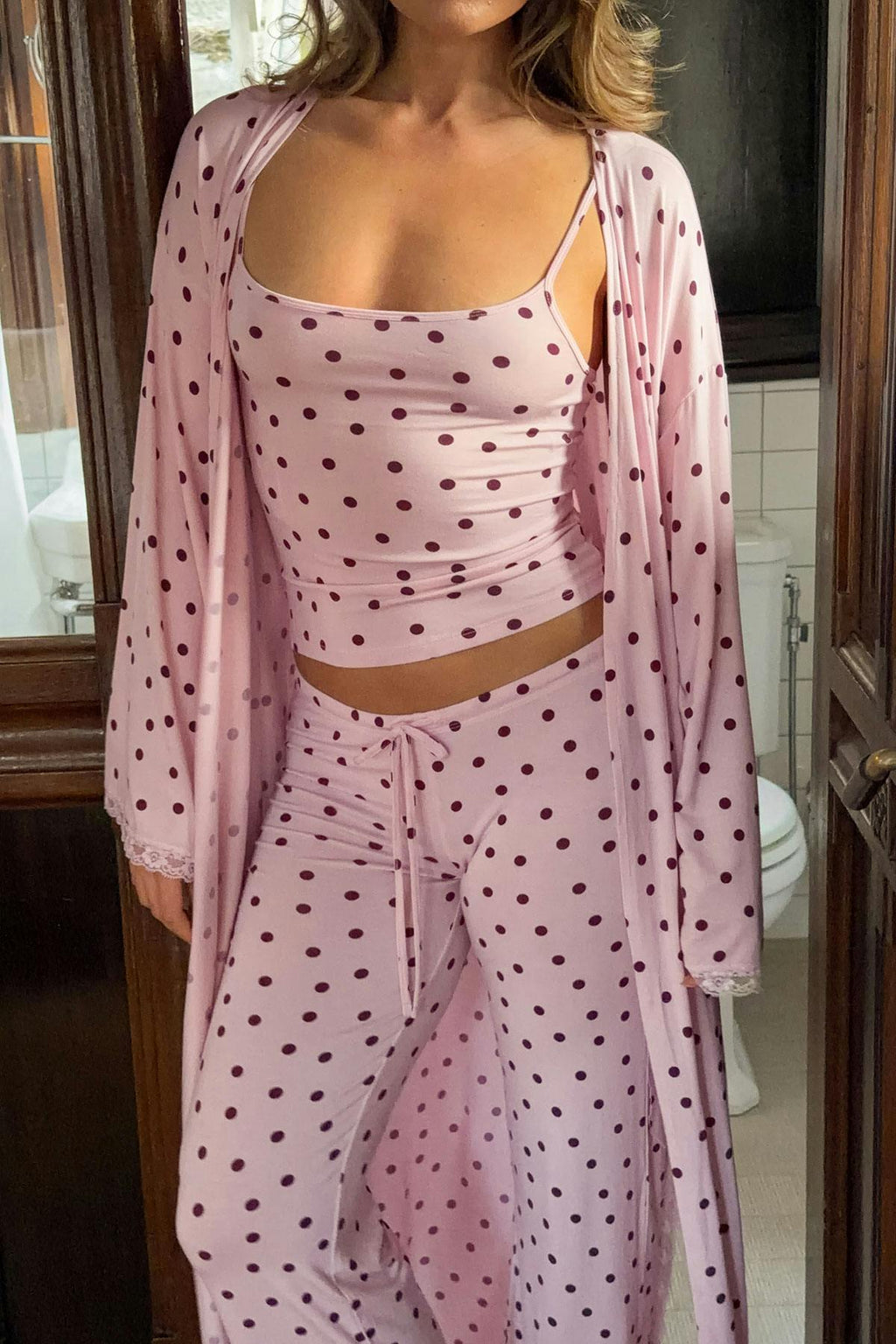 Strap loungewear singlet