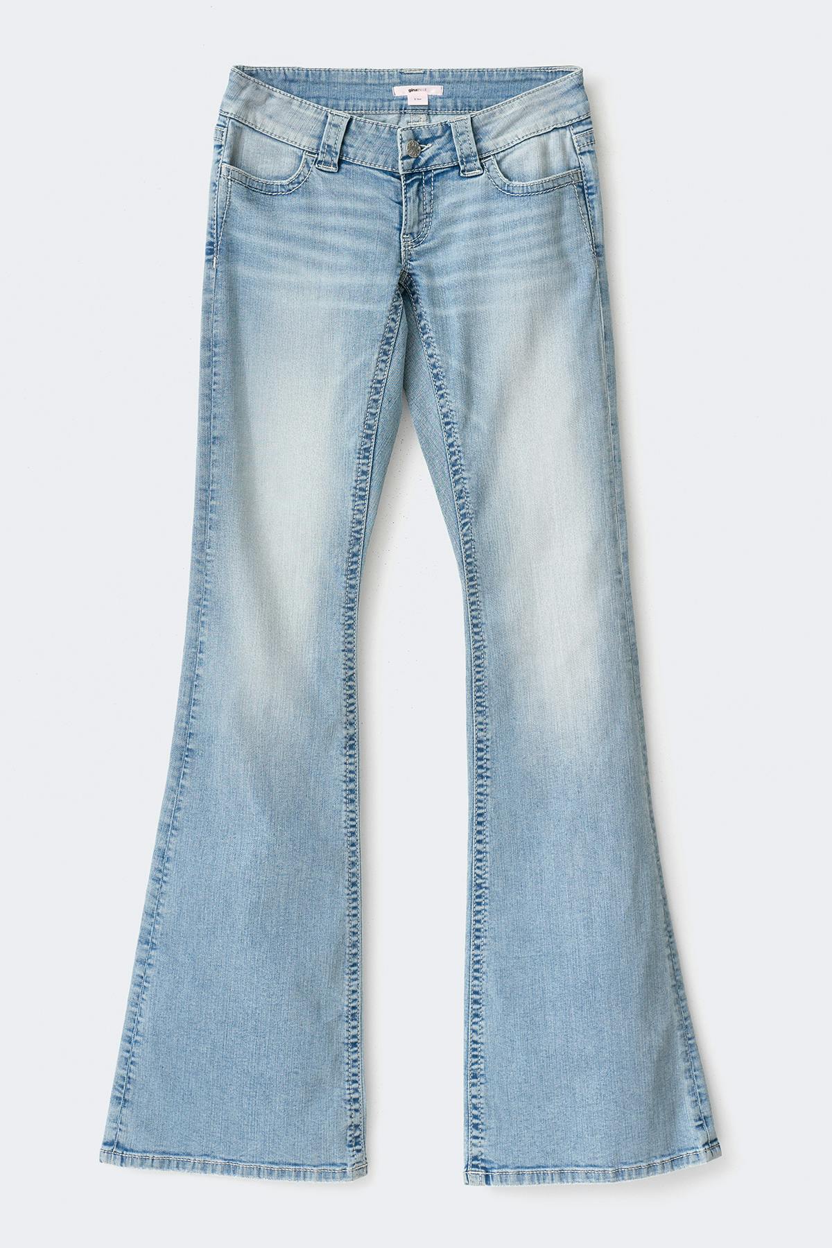 14+ sparkle low flare jeans