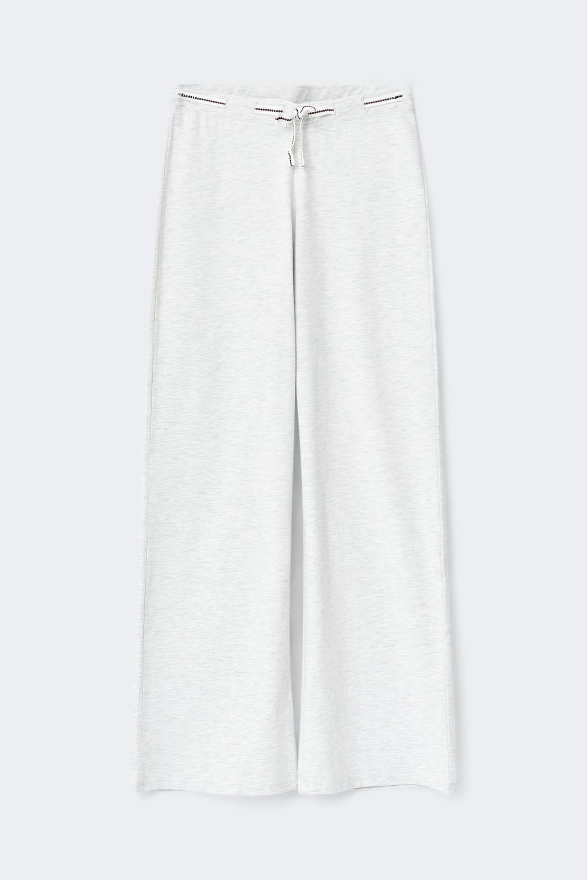 Y detail trousers