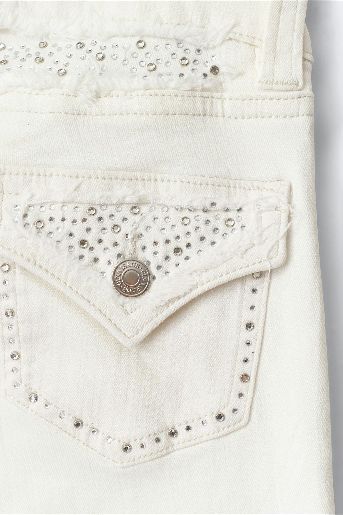 14+ holy low rise flap jeans