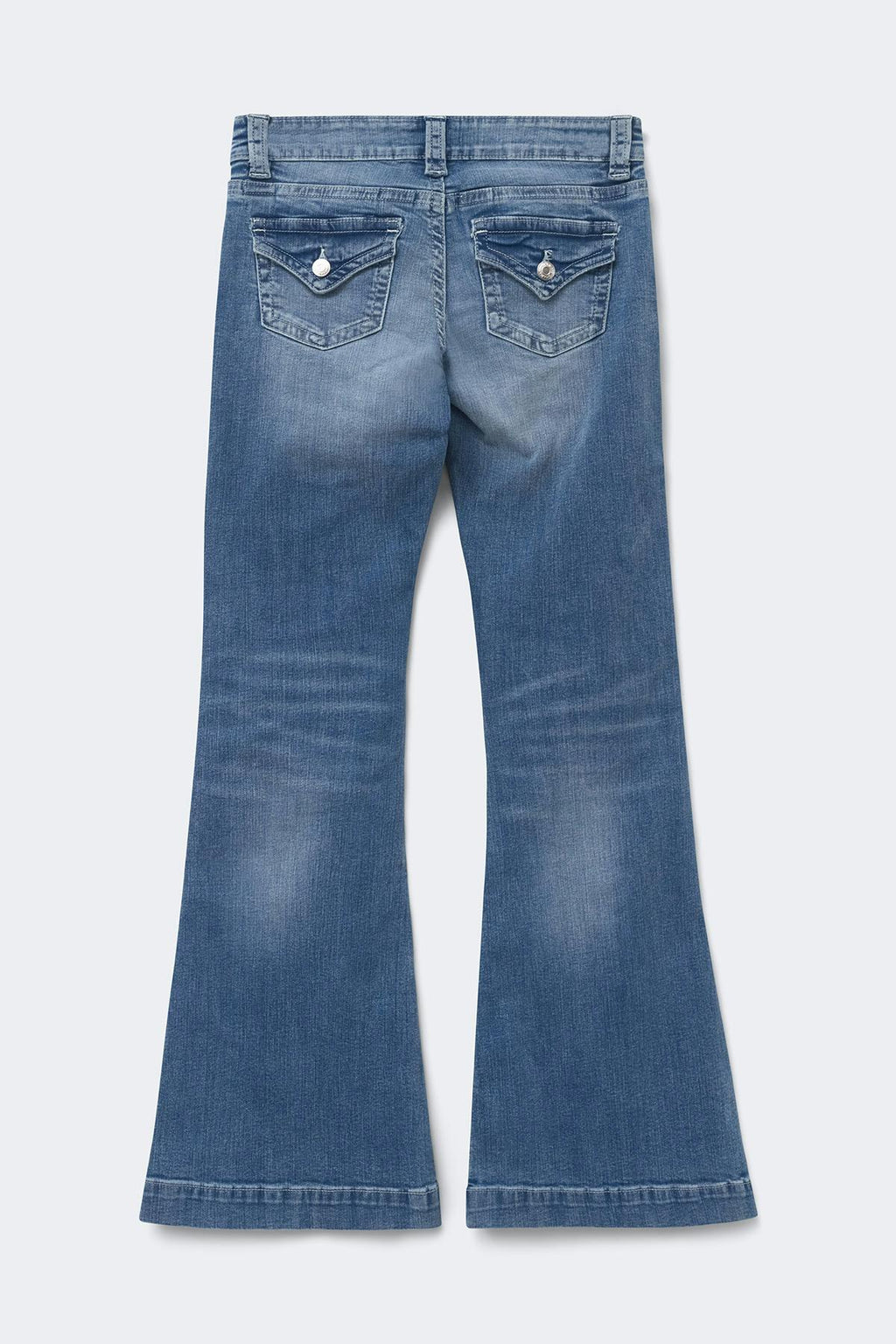 14+ holy low rise flap jeans
