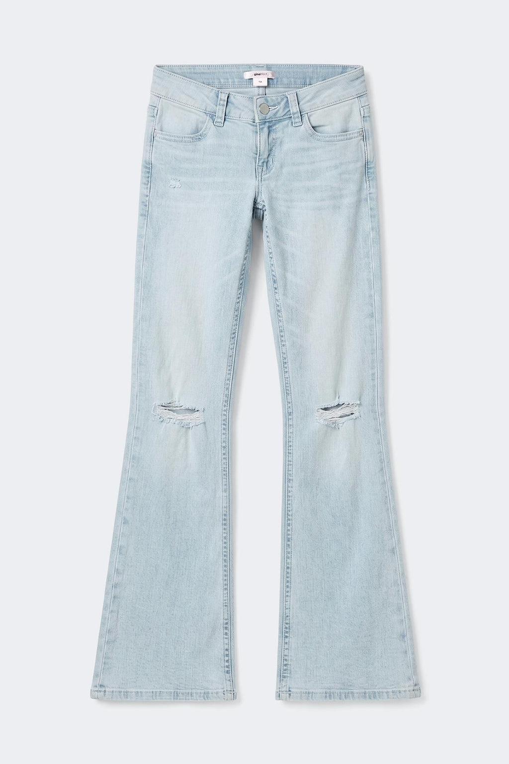 Y sparkle low flare jeans