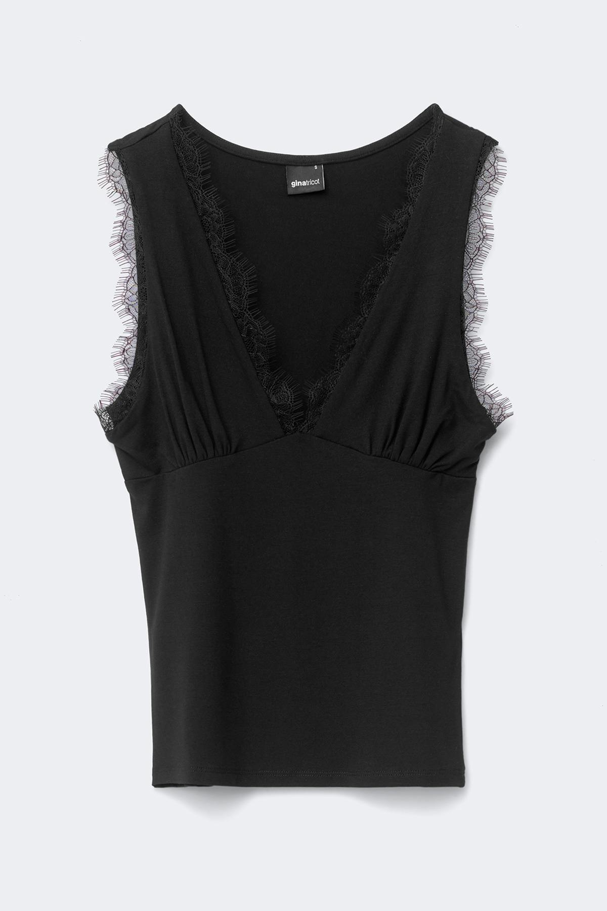 Lace detail tank