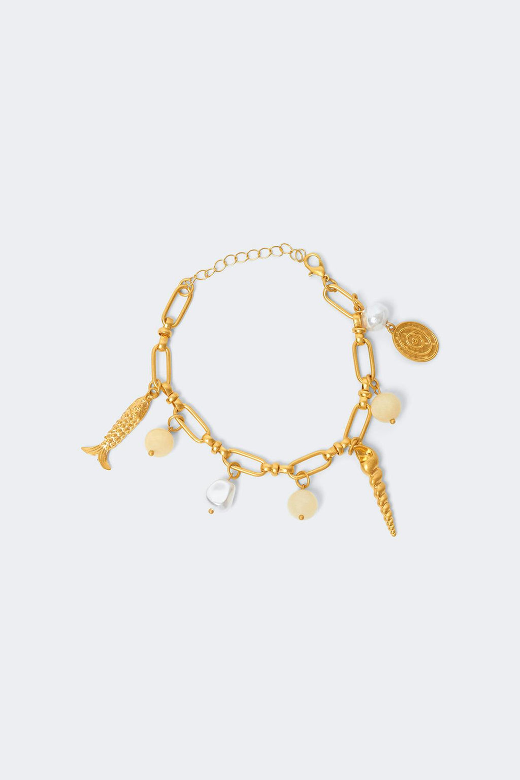 Sea charm bracelet