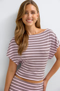 Soft slouchy loungewear top