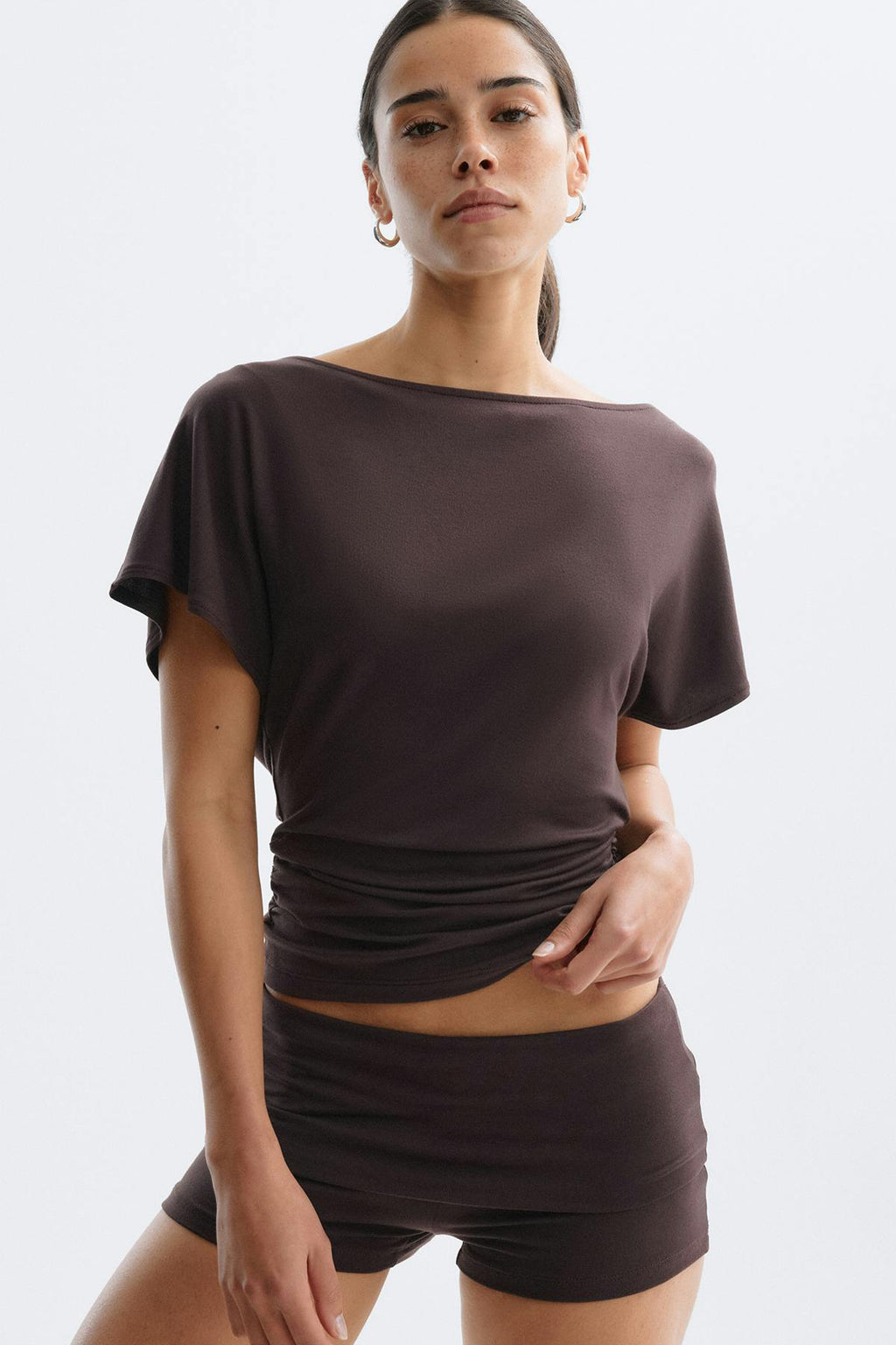 Soft slouchy loungewear top