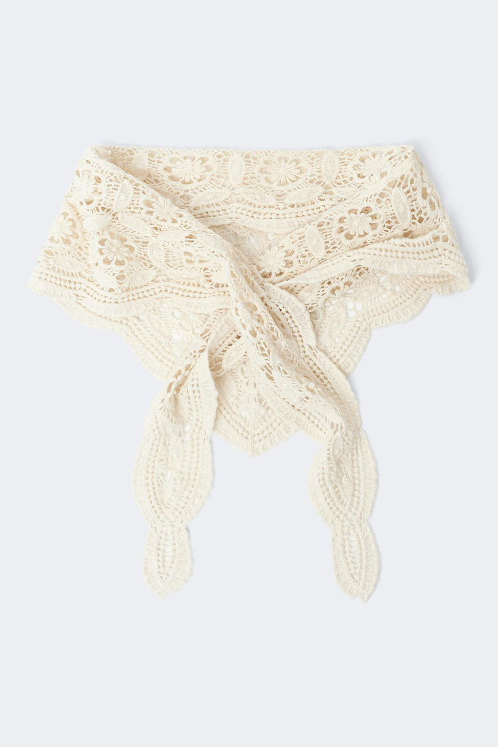 Crochet hip scarf