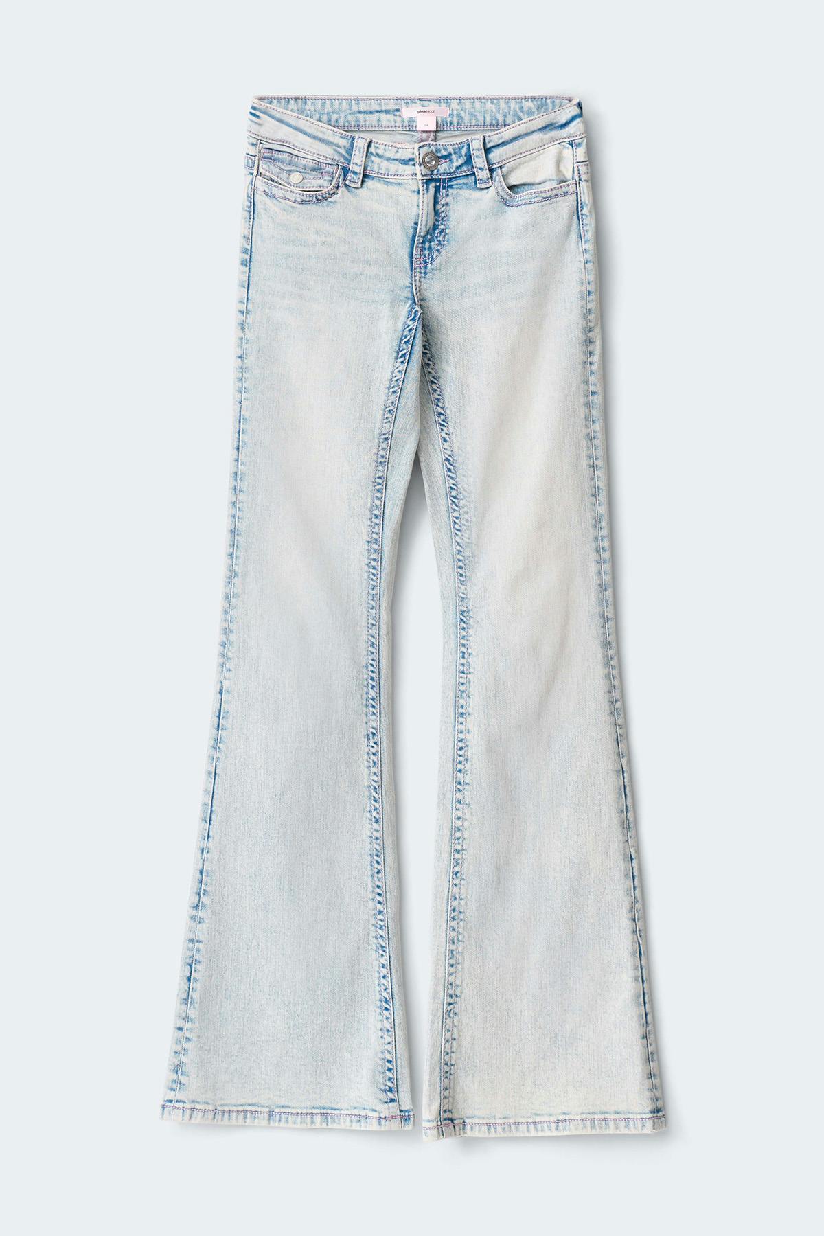 Y angel wings flare jeans
