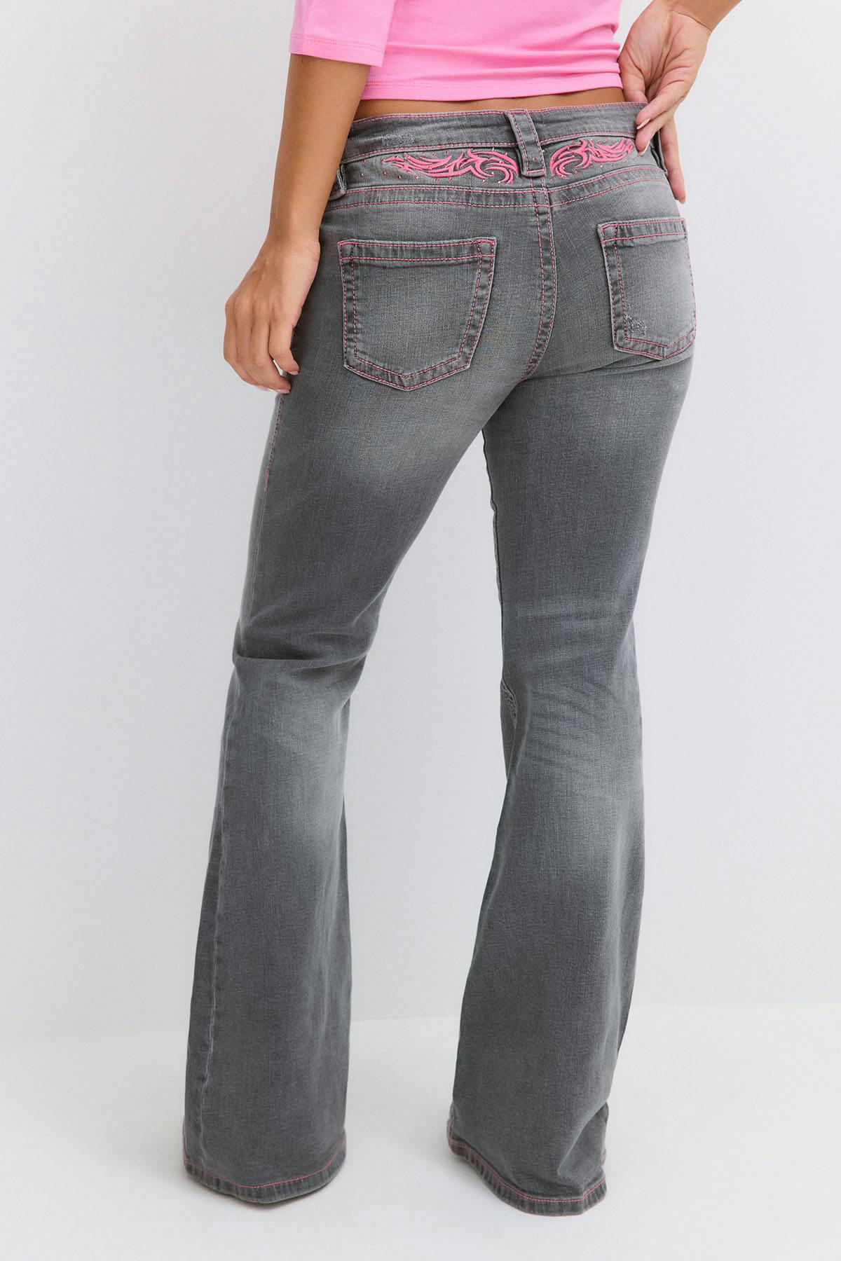 14+ delowlow flare jeans