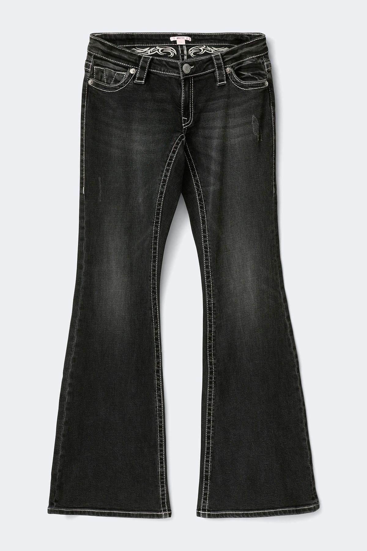 14+ delowlow flare jeans