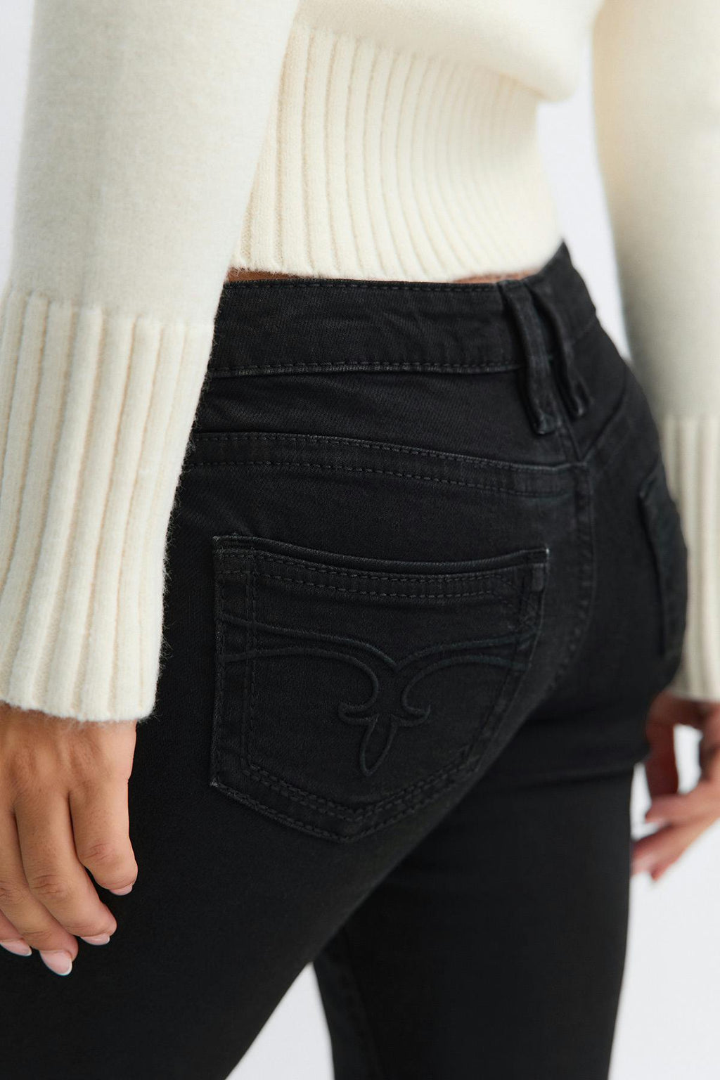 14+ low rise flare jeans