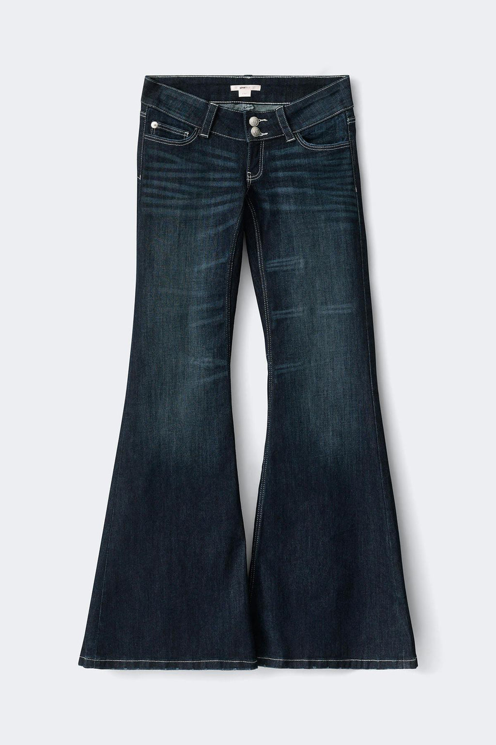 14+ hip hug ultra flare jeans