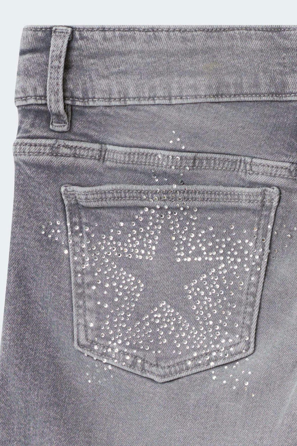 14+ pleated flare jeans