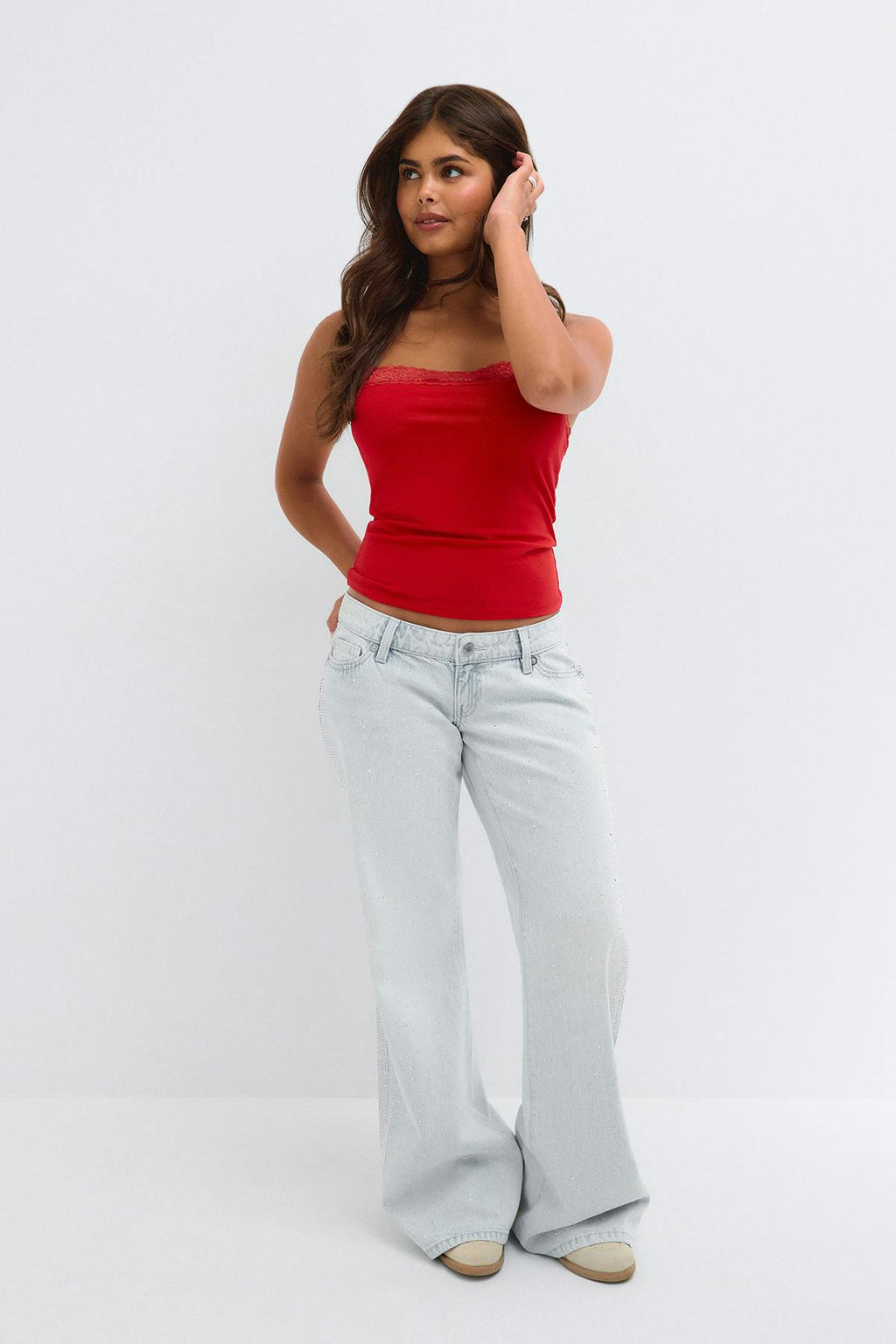 14+ cali dream low rise jeans