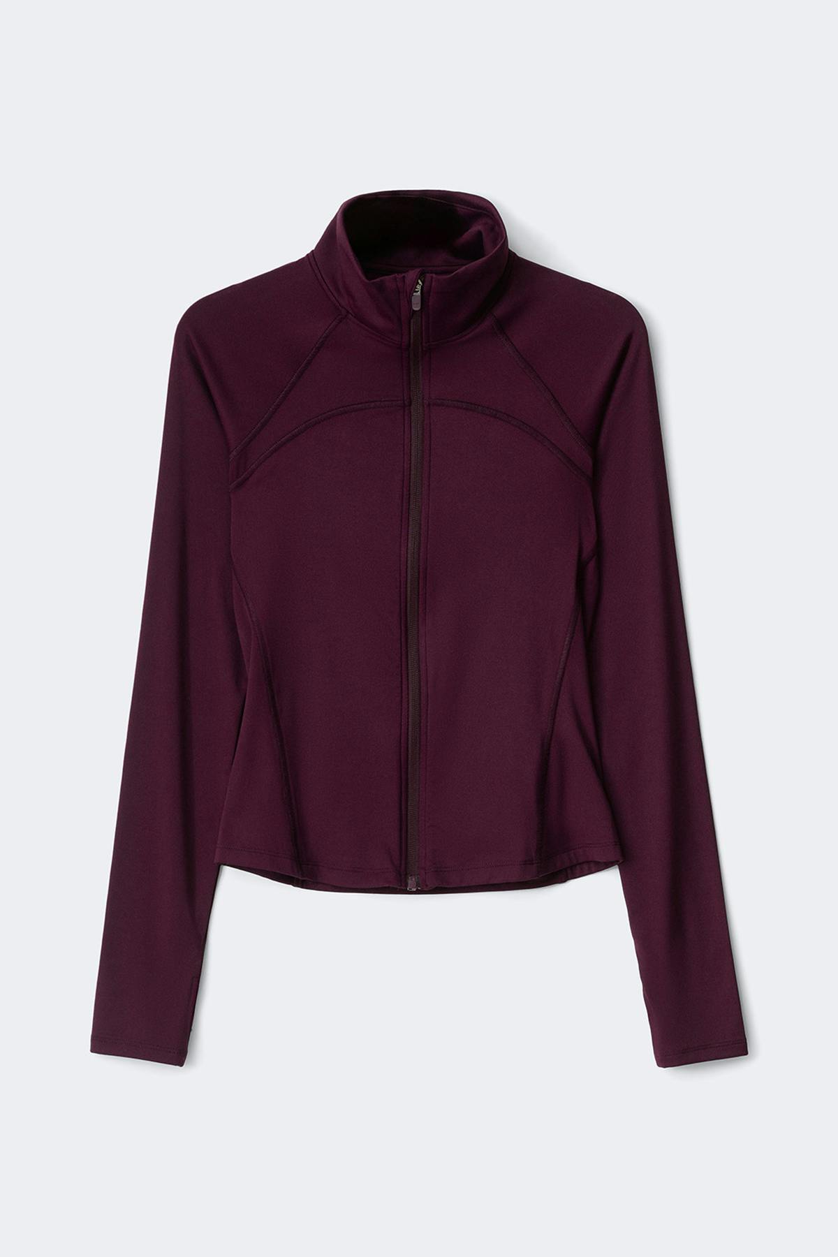 Zip yoga jacket
