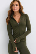 Zip yoga jacket