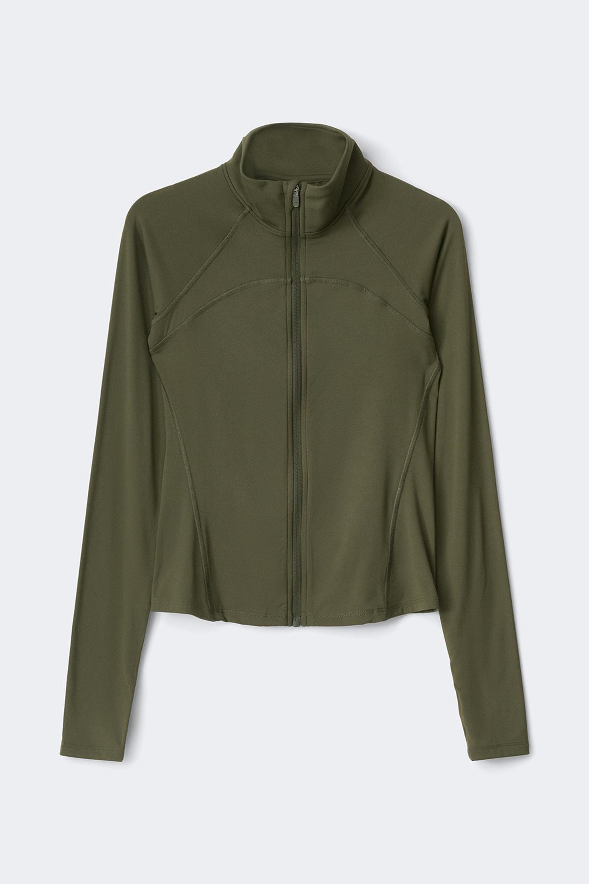 Zip yoga jacket