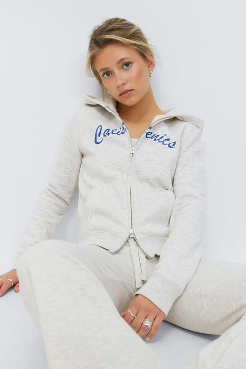 14+ 2 way zip hoodie
