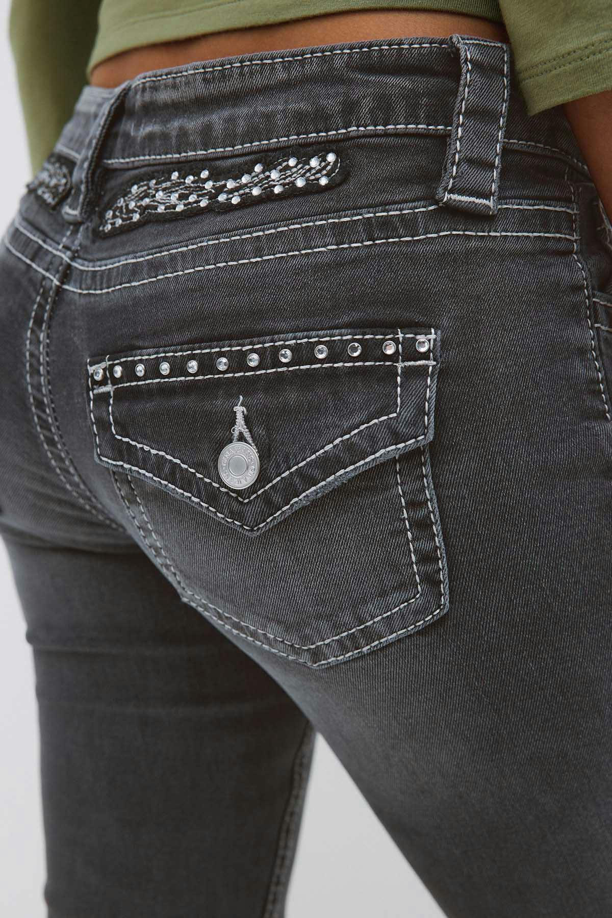 14+ angel wings flare jeans