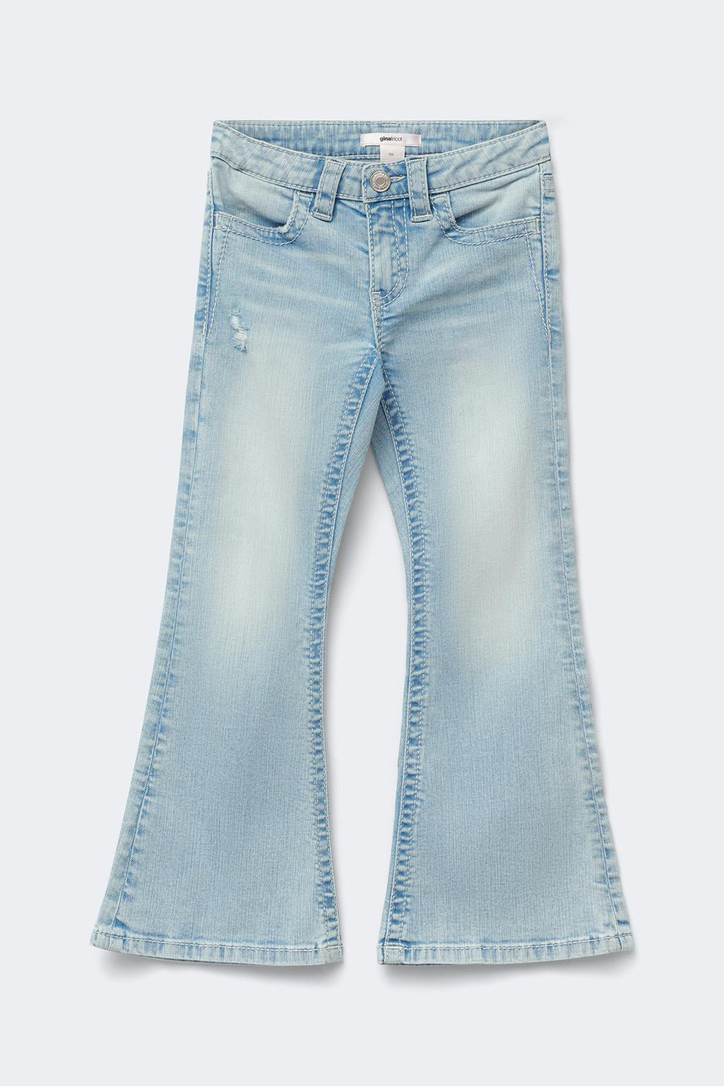 Y petite sparkle flare jeans