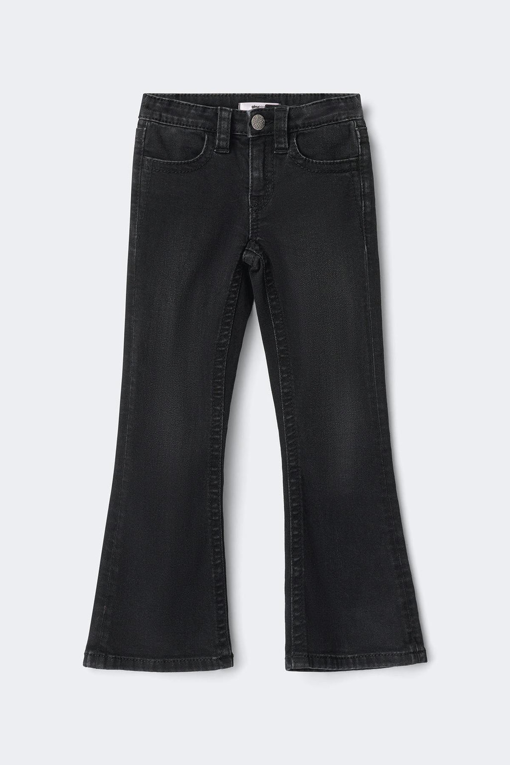 Y petite sparkle flare jeans