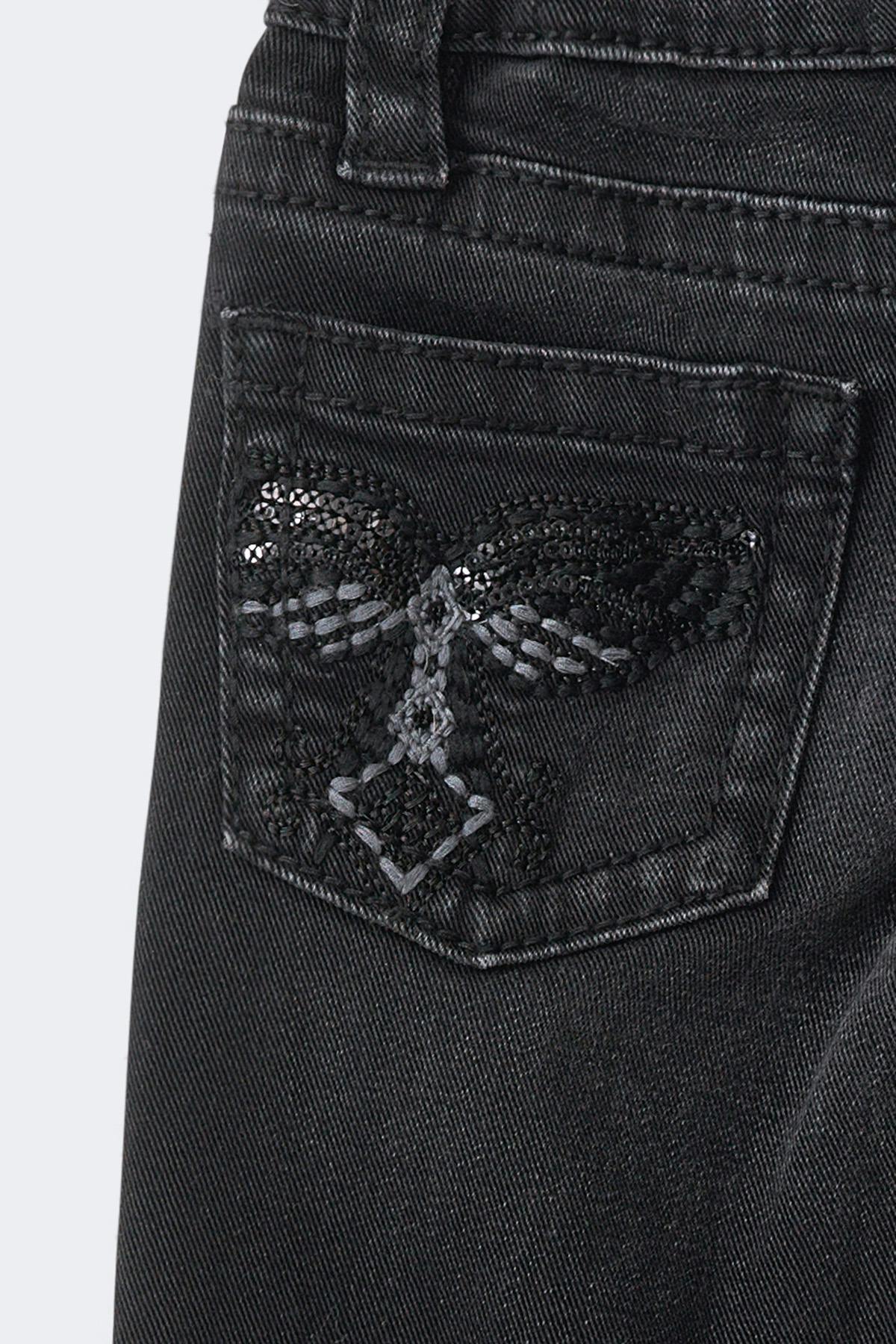 Y petite sparkle flare jeans