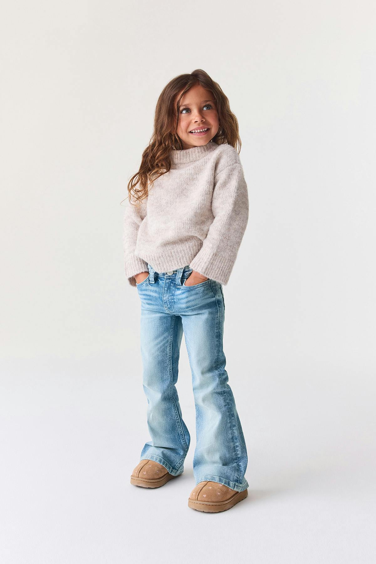 Y petite too clean flare jeans