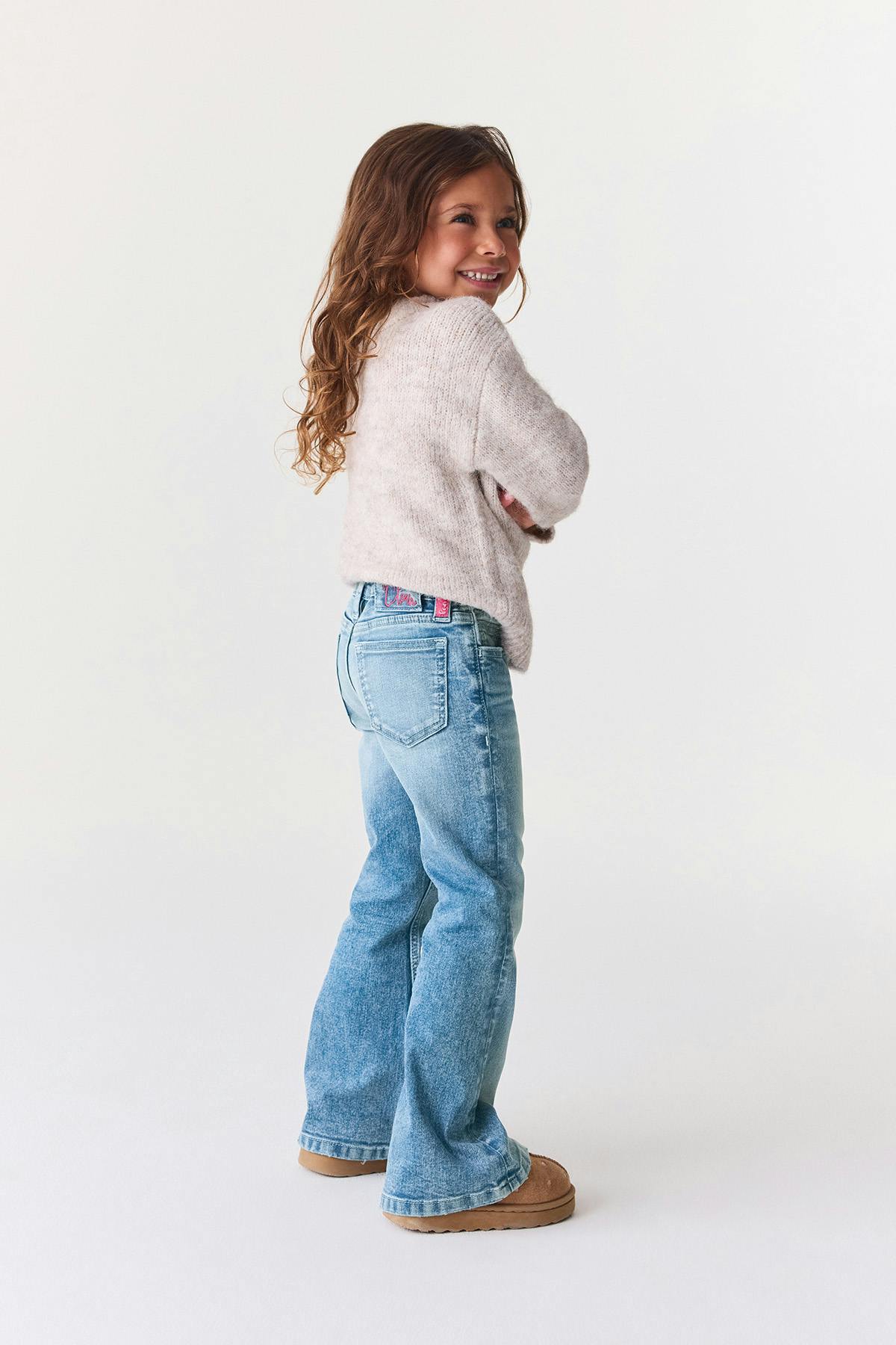 Y petite too clean flare jeans