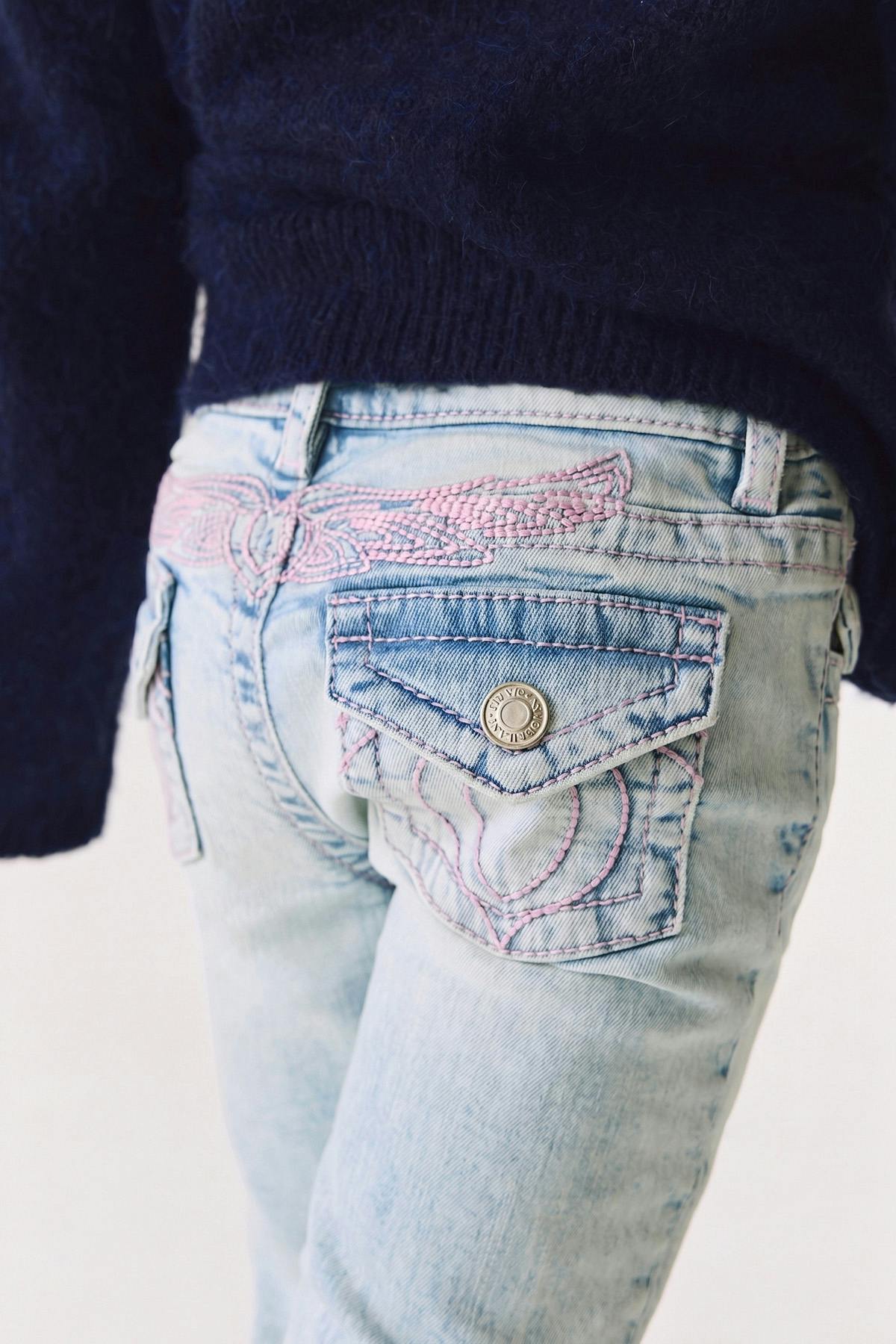 Y petite angel wings jeans