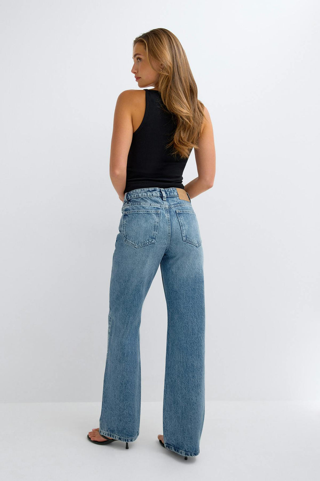 Rebel rhinestone jeans