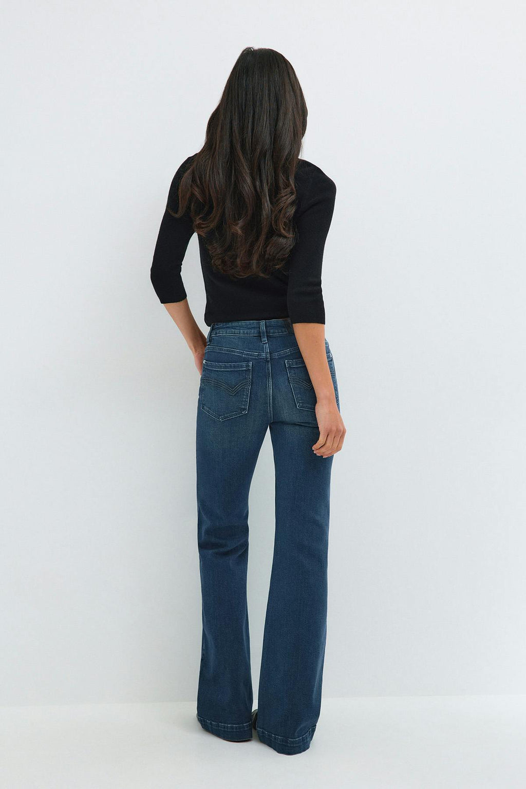 Shape up flare jeans