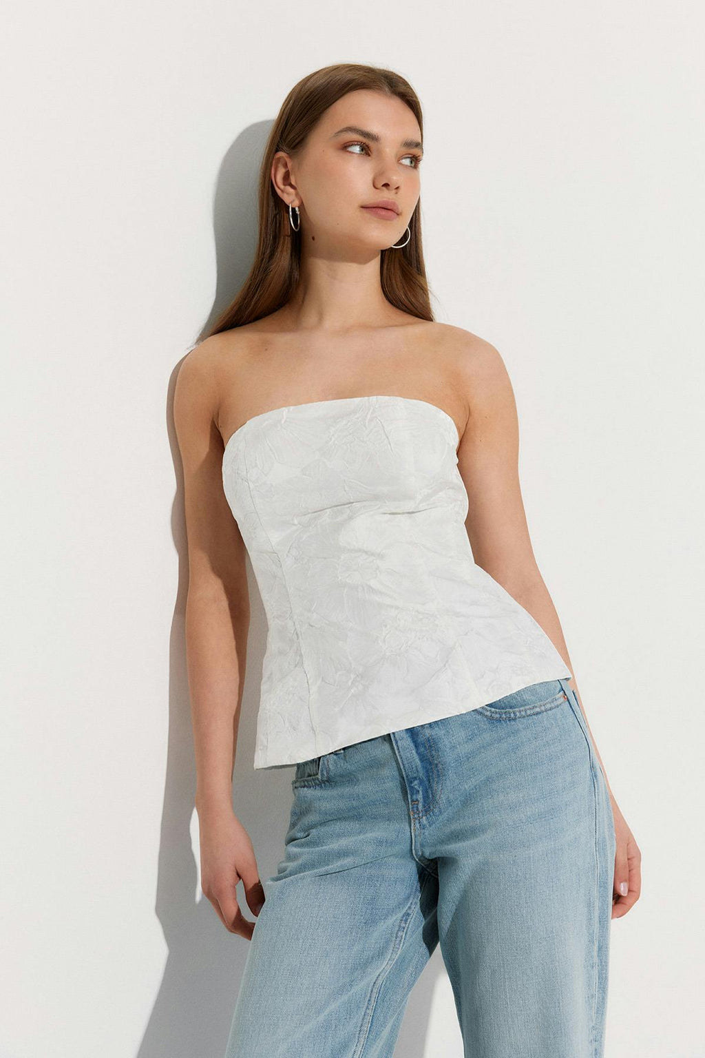 Brocarde corset top